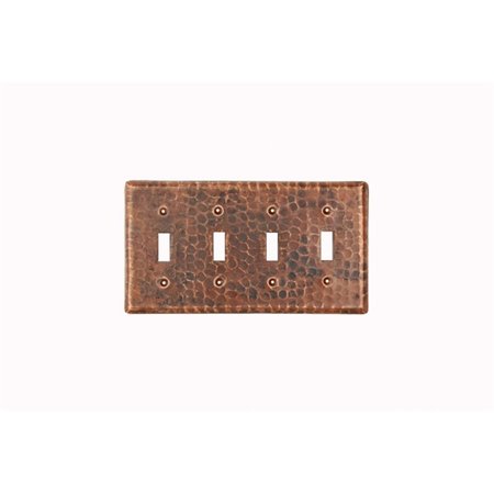 PERFECTTWINKLE Switchplate - Quadruple Double Toggle Switch Cover PE116312